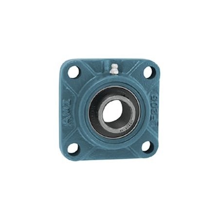 Ami Bearings SINGLE ROW BALL BEARING - 20MM WIDE SET SCREW 4-BOLT FLANGE UCF204